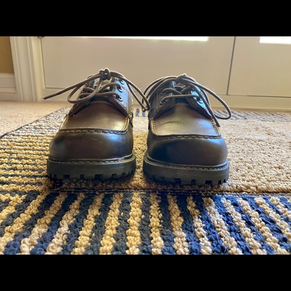 š„¾Menās Chaps leather lace up oxfords size 11.5 - Picture 2 of 9